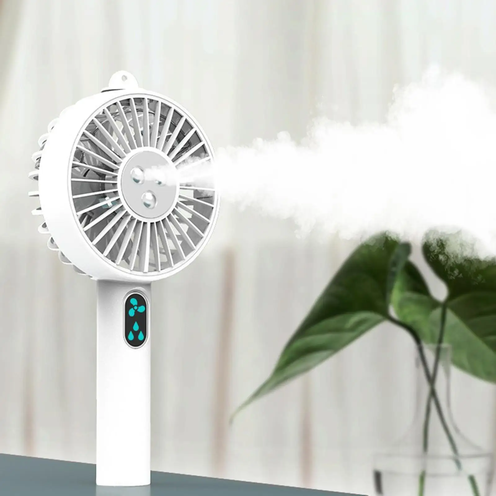 Portable Water Handheld 2000mAh Silent Water Cooler Steamer Humidifier Stroller Cooling Battery Operated image 3
