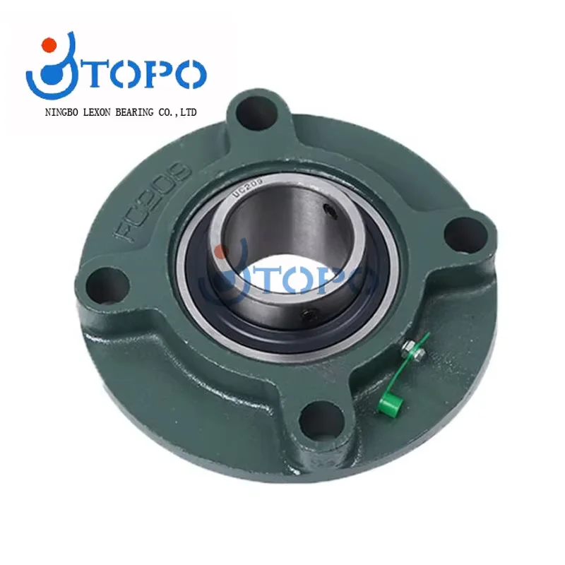 UCFC213, UCFC214 Insert Ball Bearings With Housing, Set-contained bearing, Outer spherical bearing seat, bearing block