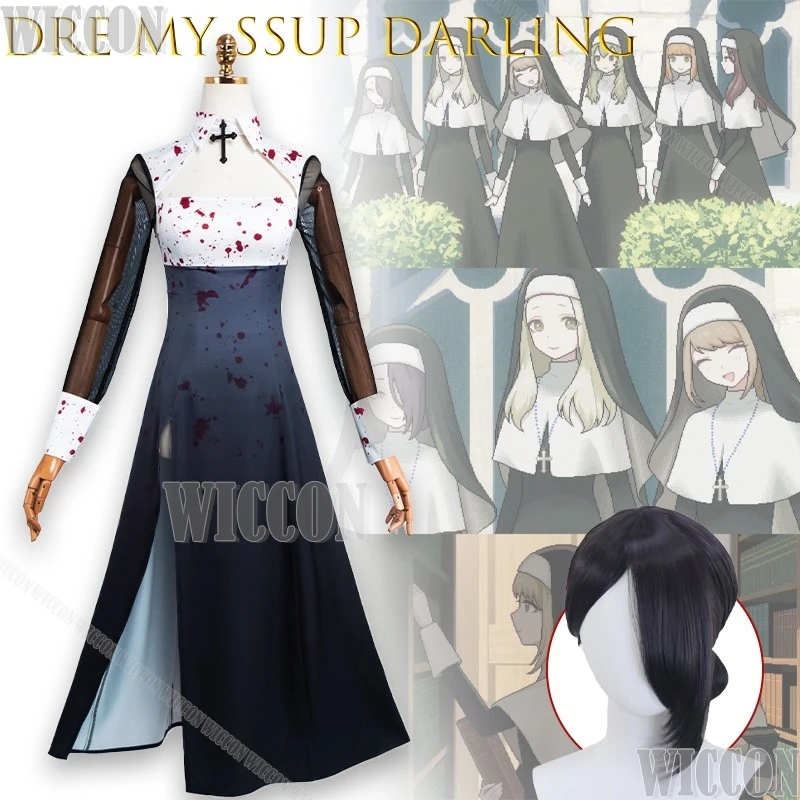 

Dress My Up Darling Kizuna Miko Outfit Cosplay Costume Anime Character Roleplay Wear Party Funny Dress Girl Dress Little Girls