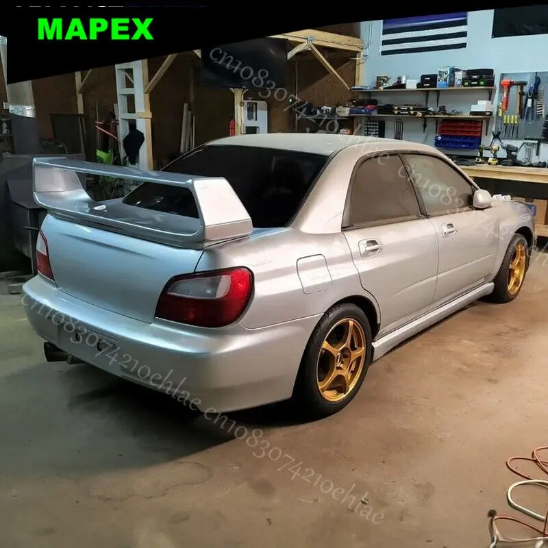 Per l\'ala spoiler del bagagliaio Subaru Impreza WRX 02-07 dipinta #   01G Premium