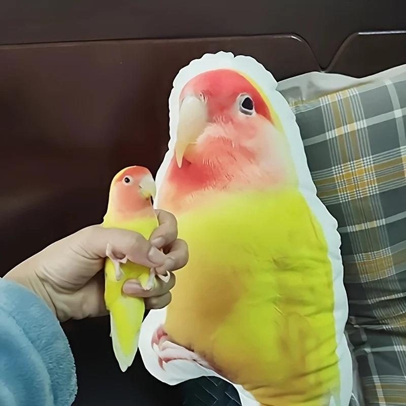 Almohada de felpa con foto de mascotas destacada, cojín personalizado con forma de animal, adecuado para todas las edades, tela de poliéster suave, único Hallow