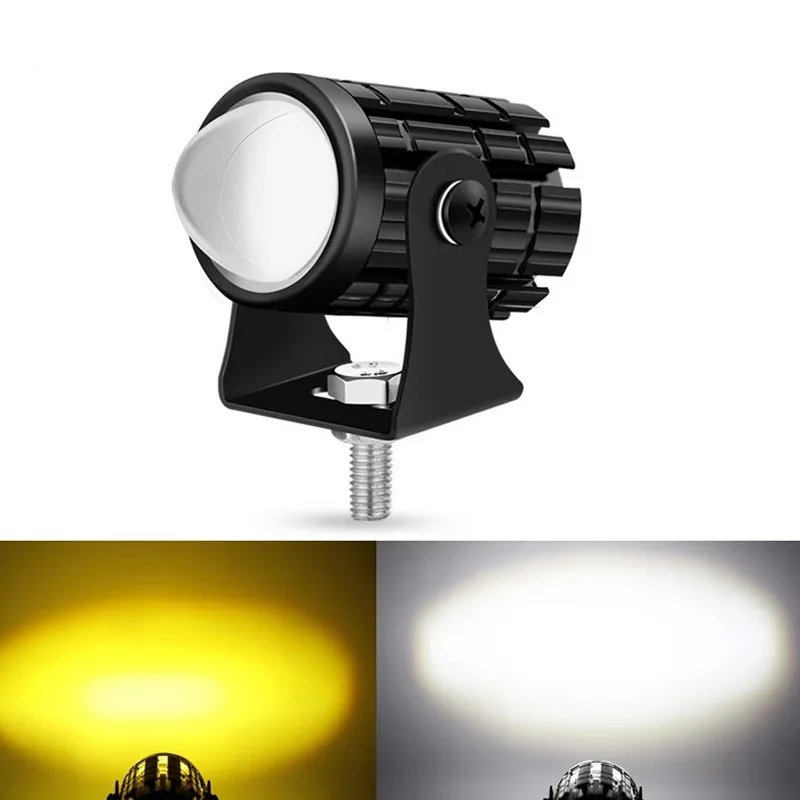 

Car Luces LED Lights Mini Auto Motorcycle LED Headlight 6000K/3000K Hi-Lo Beam Driving Work Lamp for Motorbike SUV Truck