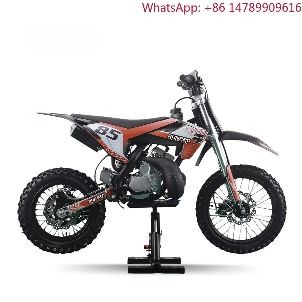 Легкий дизайн, мини-мотоцикл RUNPRO 49cc 50cc, 2-тактный, с воздушным охлаждением, детский кроссовый мотоцикл GD010 – идеально для любителей активного отдыха