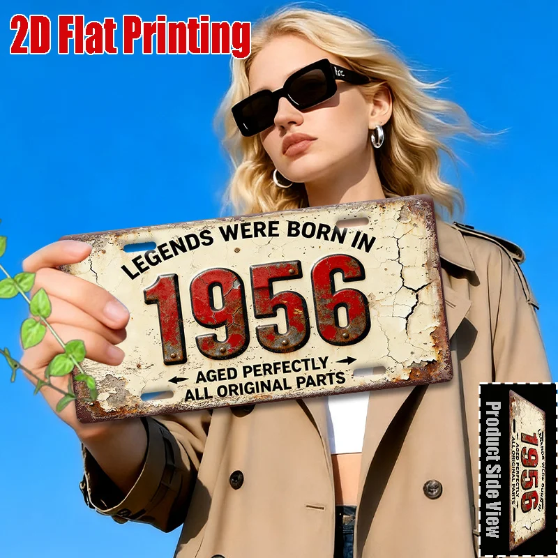 Legends Were Born in 1956 Aged Perfectly All Original Parts 2D
