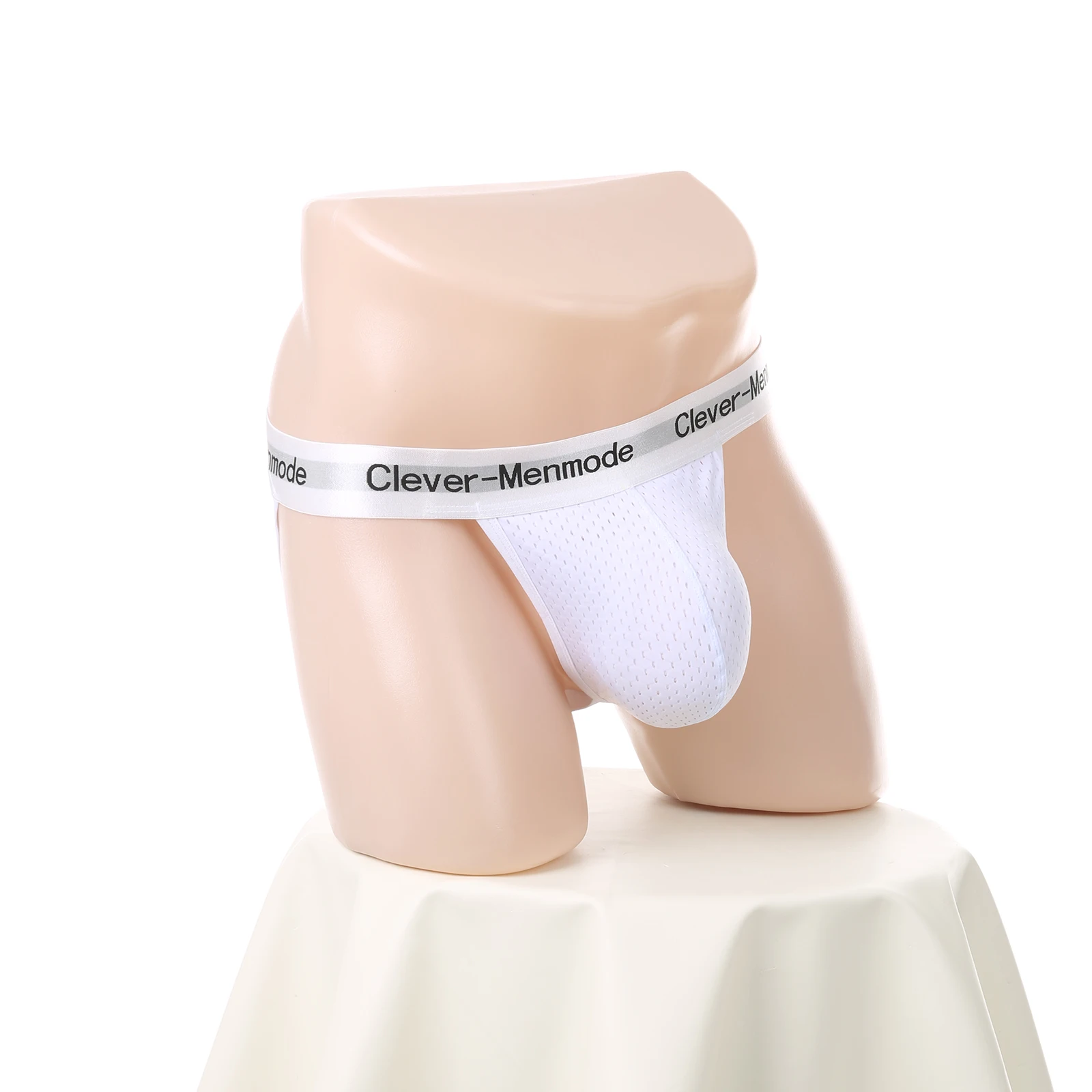 Sexy Underwear Mens Jockstrap G String Thong Open Butt Penis Pouch Panties Backless Low Rise Male Underpants