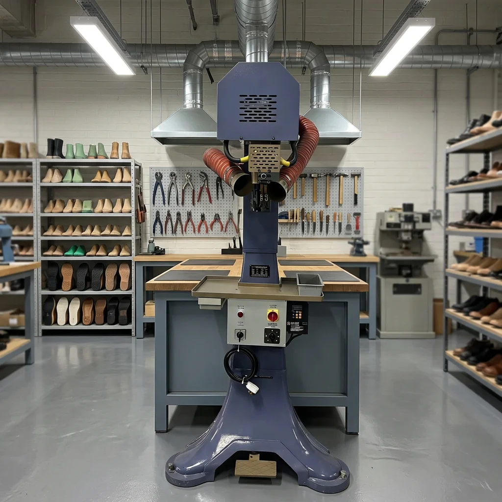 Heavy Duty Martin Boots Heat Sealing Machine, 3KW 380V Motor for Footwear Manufacturing