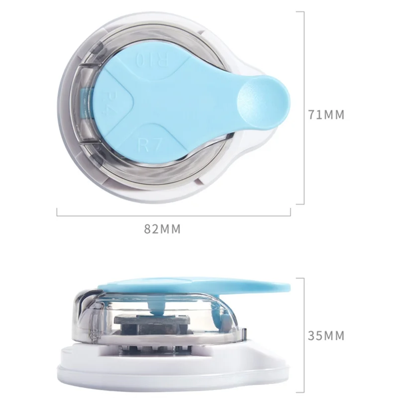 3 WAY Corner Rounder Punch CUTTER เครื่องมือกระดาษหัตถกรรมซองจดหมายสําหรับบ้านศิลปะหัตถกรรมโครงการ DIY สีชมพู