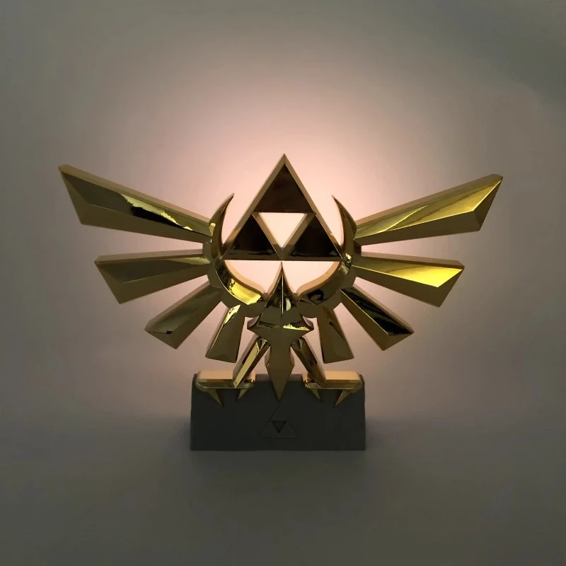 

Anime Zelda Hyrule Icon Night Light Gaming Peripherals Backlight Eye Protection Bedside Lamp Decoration Gift