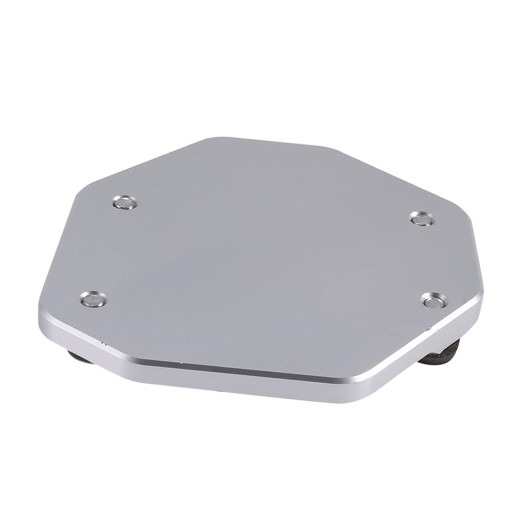 

Motorcycle Accessories Kickstand Extension Plate Foot Side Stand Enlarge Pad for Aprilia TUAREG 660 2021 2022(Silver)