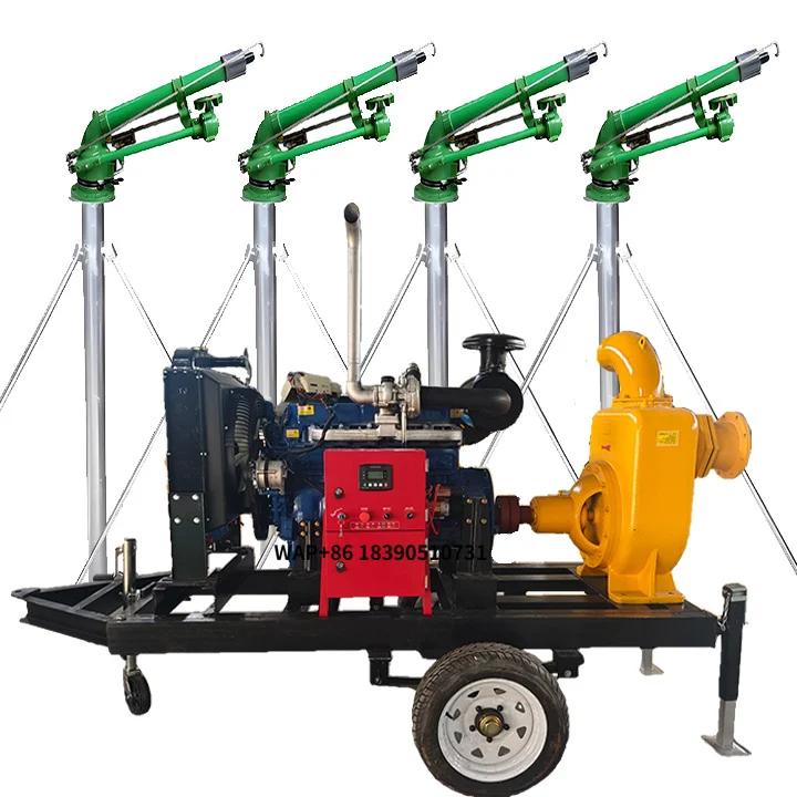 High Pressure10/100HP Self-Priming Farming Engine Water Pump 3 4 6 8 10 Inch Farm Irrigation Sprinkler Agriculture Pump