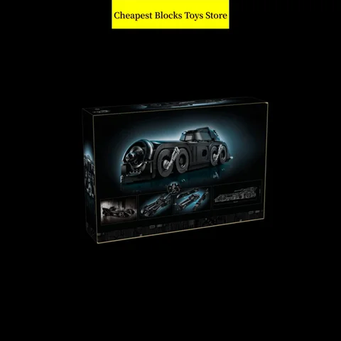 In Stock Cheapest 2026 Dark Supercar Model 2269pcs Luxury Vehicle Building Blocks Bricks Christmas Toy for Family Decor Gifts