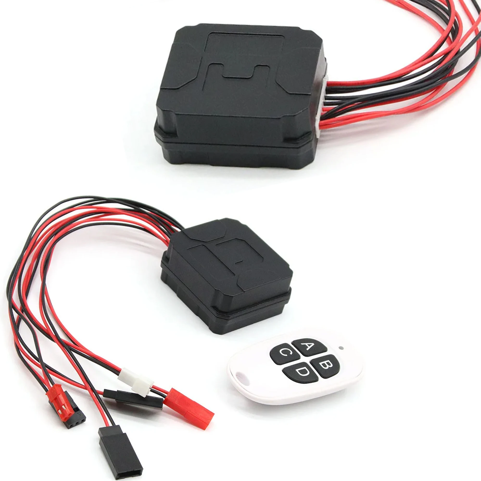 Winch Controller Wireless Remote Control Receiver LED Switch for Truck Jeep RC4WD TRX4 SCX10 RC Accessories