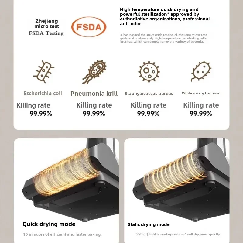 Xiaomi Mijia Wireless Floor Washing Machine 4C Sweeping, Anti-entanglement, Constant Temperature and Baking Original authentic O