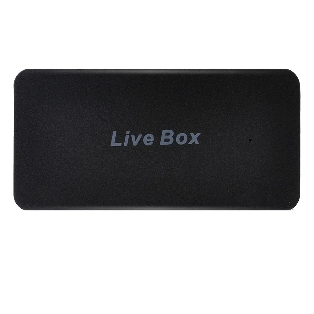 Camera Phone Live Streaming Box HDMI To USB 2.0 Video Capture Card for IPhone IOS OTG Android Phone Laptop PC Game Recording