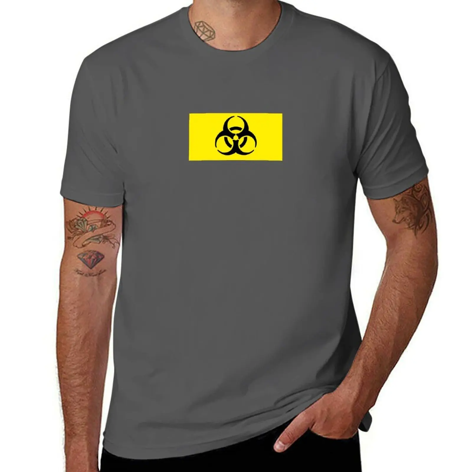 

Biohazard Symbol T-Shirt g man t shirts for men t shirts designer T-Shirt