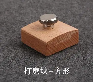 

Wooden Sandpaper Grinding Hand Pad Small Sanding Tool Smooth Finishing Craft Projects Diy Professional Use Portable Sanding