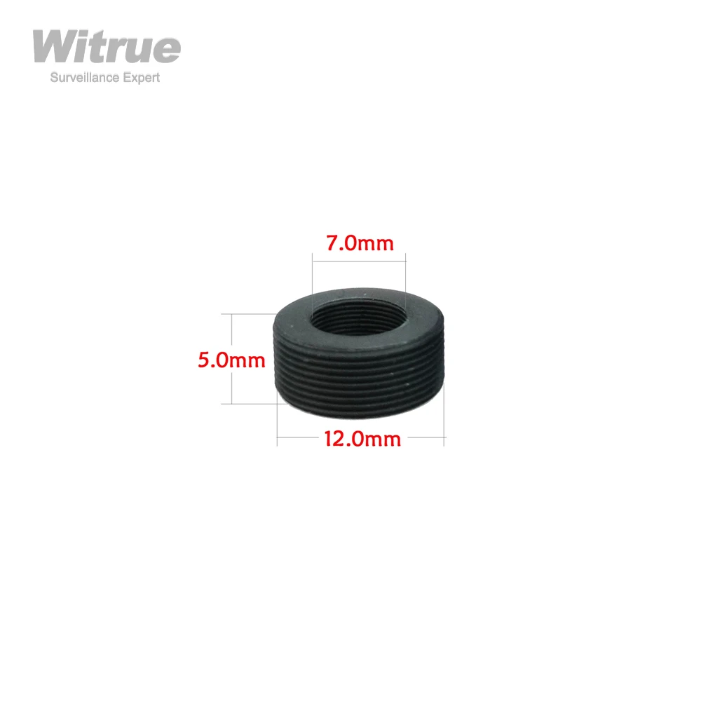 Witrue Metal M12 to C/CS Lens Mount Converter Adapter Ring M7 to M12 Lens Converter CCTV Accessories