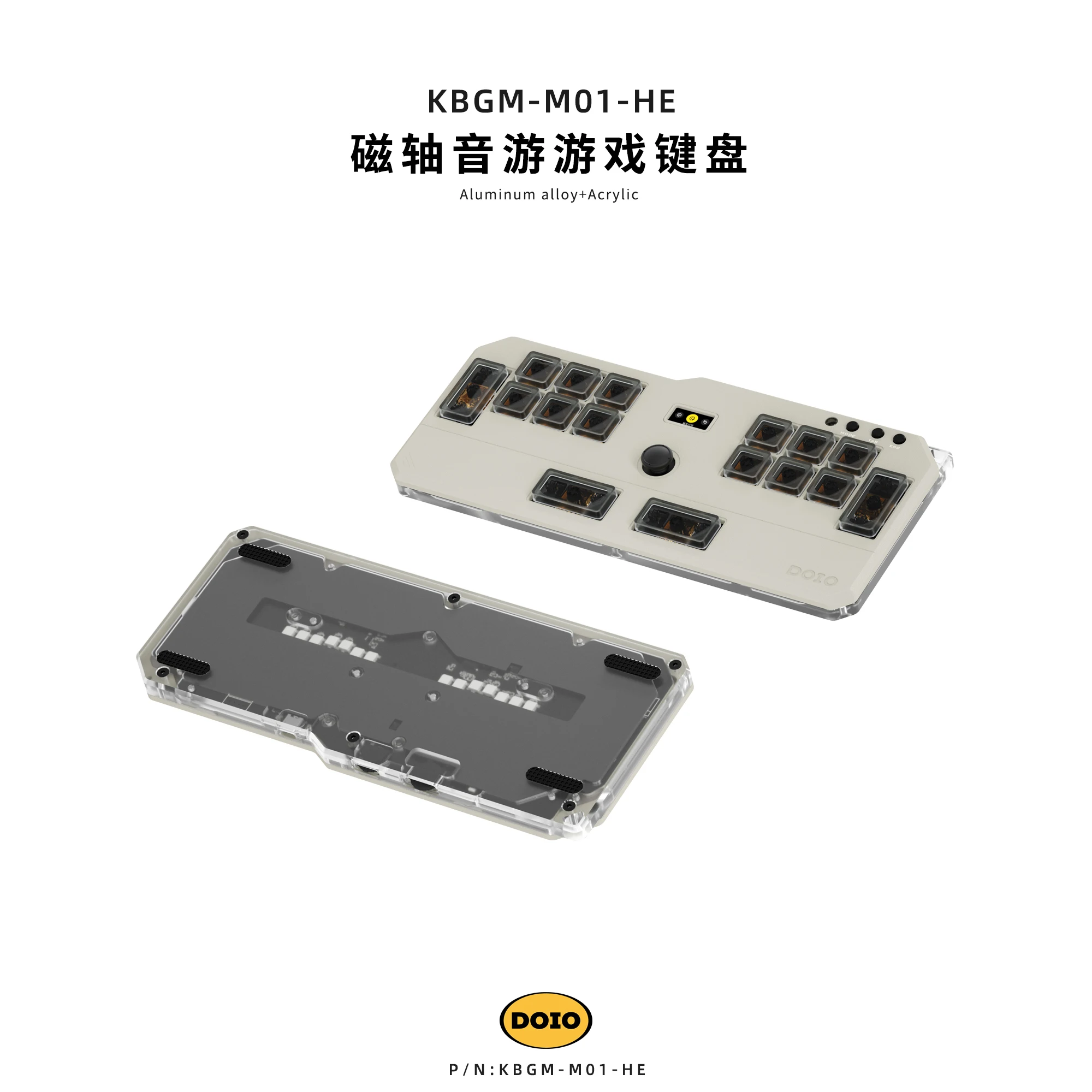DOIO HITBOX KBGM M01 ミニキーボード S9de846afda184fff8a69bb666dc0c