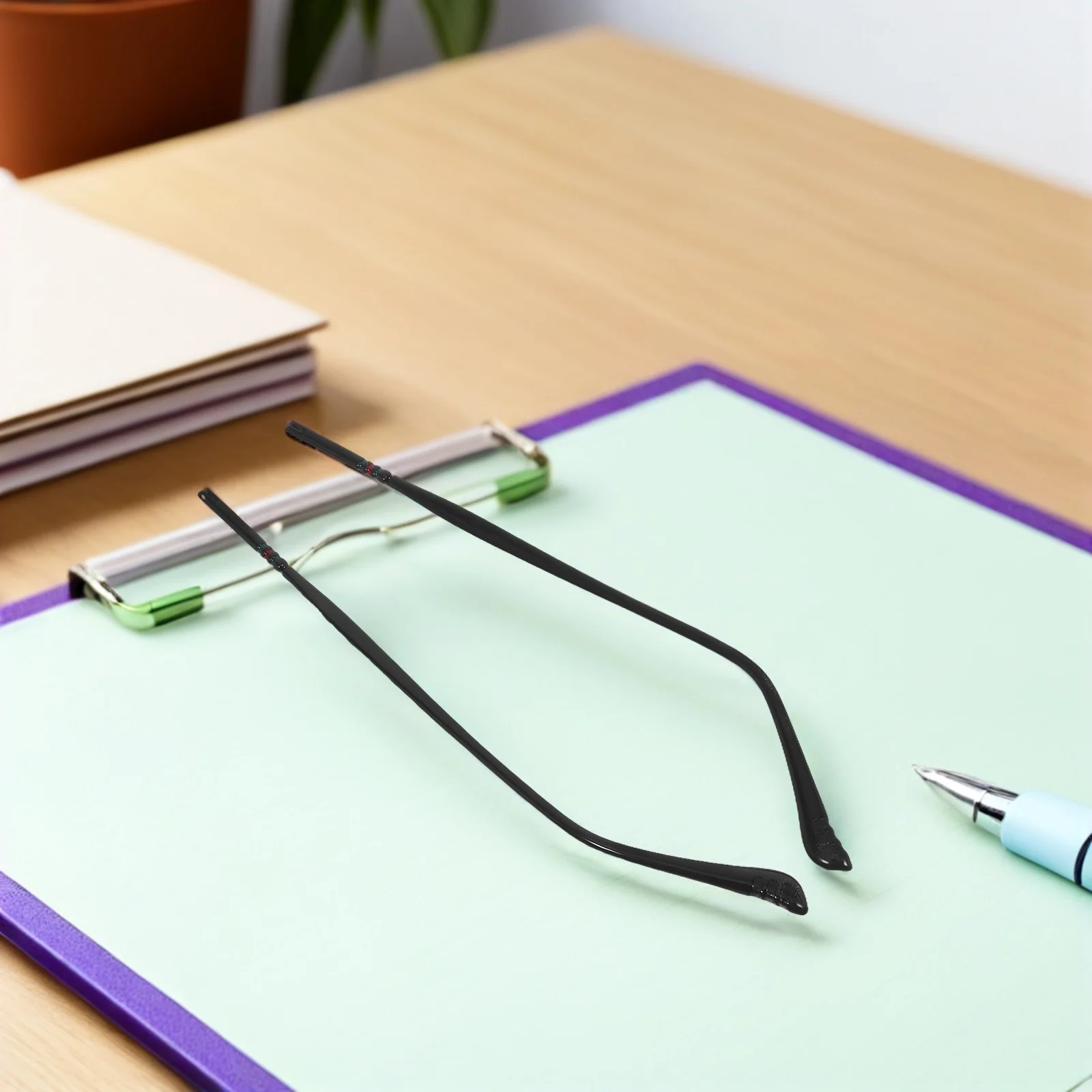 

1 Pair Metal Glasses Replacement Temple Arms Eyeglass Frame Legs Repair Kit For Sunglasses Spectacles Silver Universal