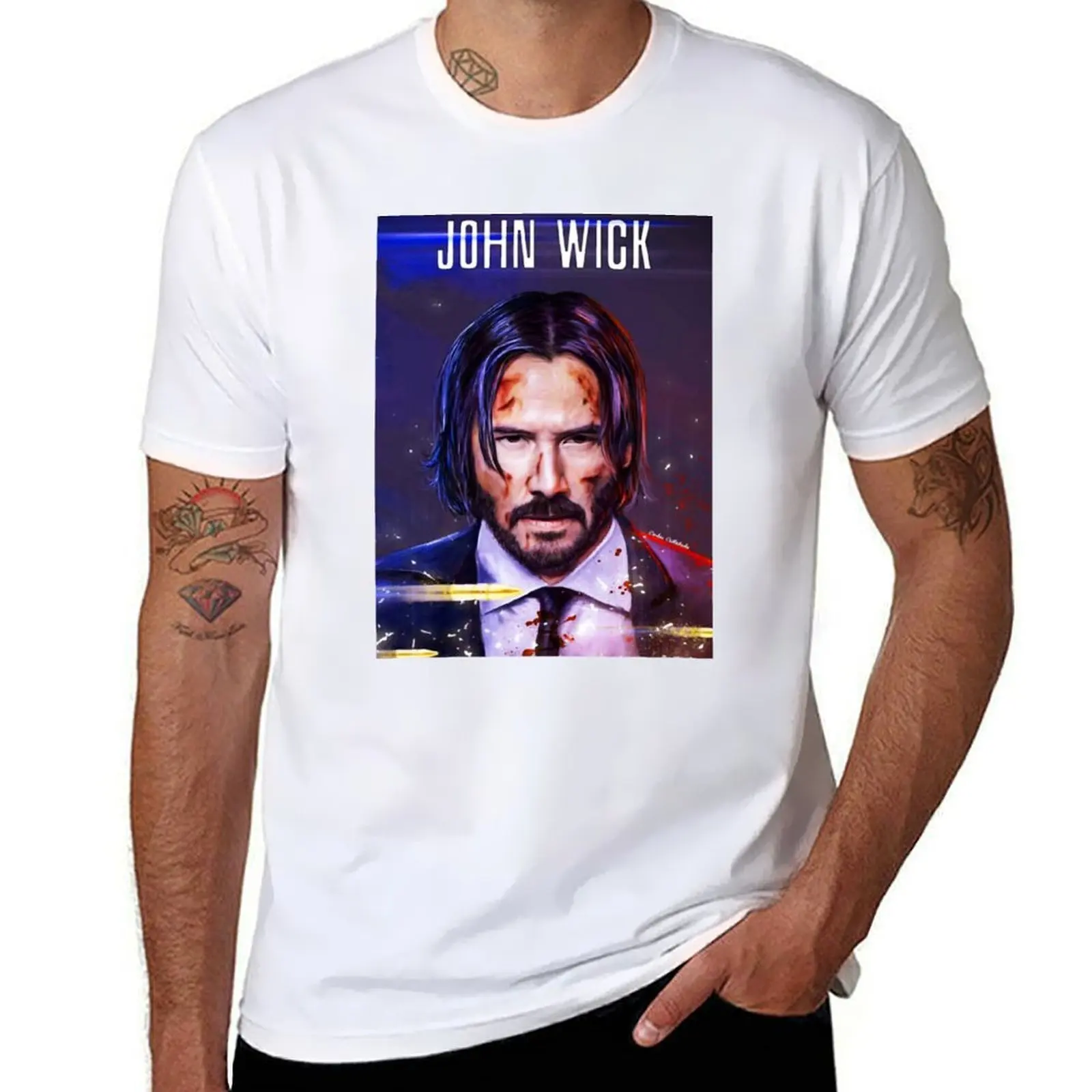 

John Wick T-Shirt g man t shirts for men t shirt for man 100 percent cotton T-Shirt