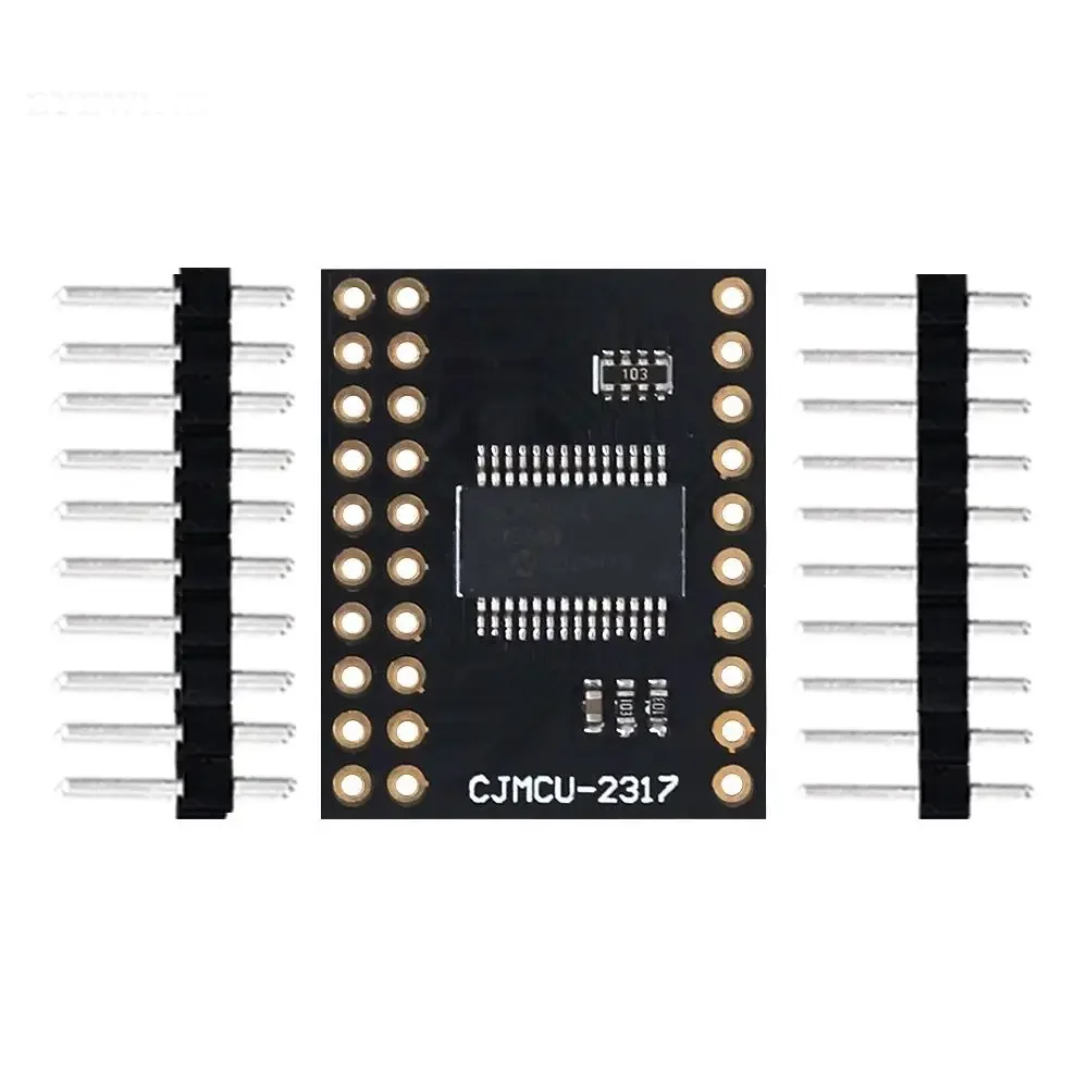 MCP23017 Serial Interface Module IIC I2C SPI MCP23S17 Bidirectional 16-Bit I/O Expander Pins 10Mhz Serial Interface Module