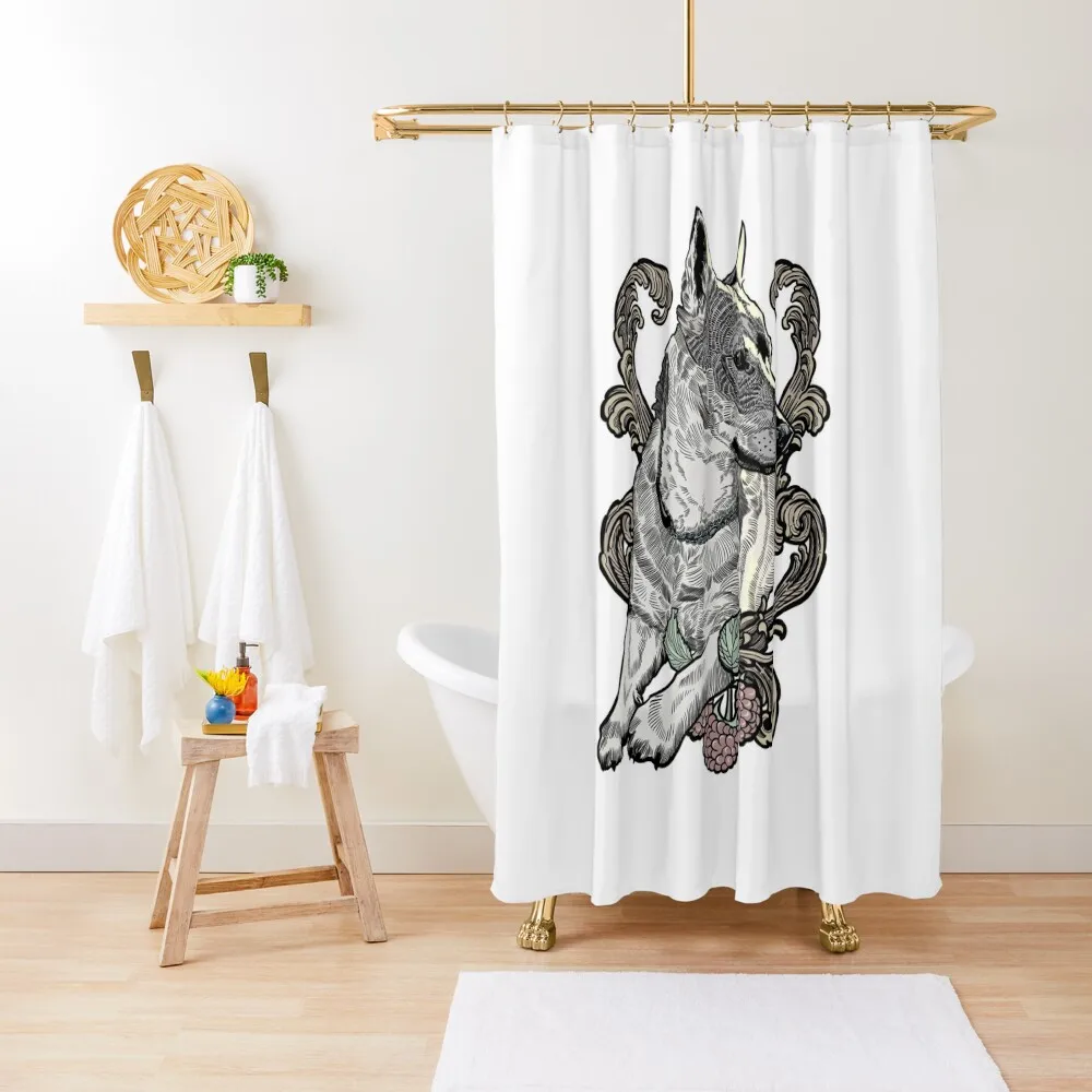 

Hallon, Queen of the Vstgtaspets Shower Curtain Shower Bathroom Bathroom Shower Set Curtain