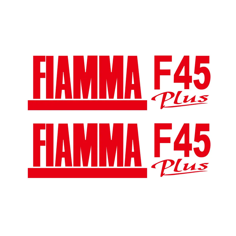 2pcs For FIAMMA F45 plus caravan motorhome decals stickers