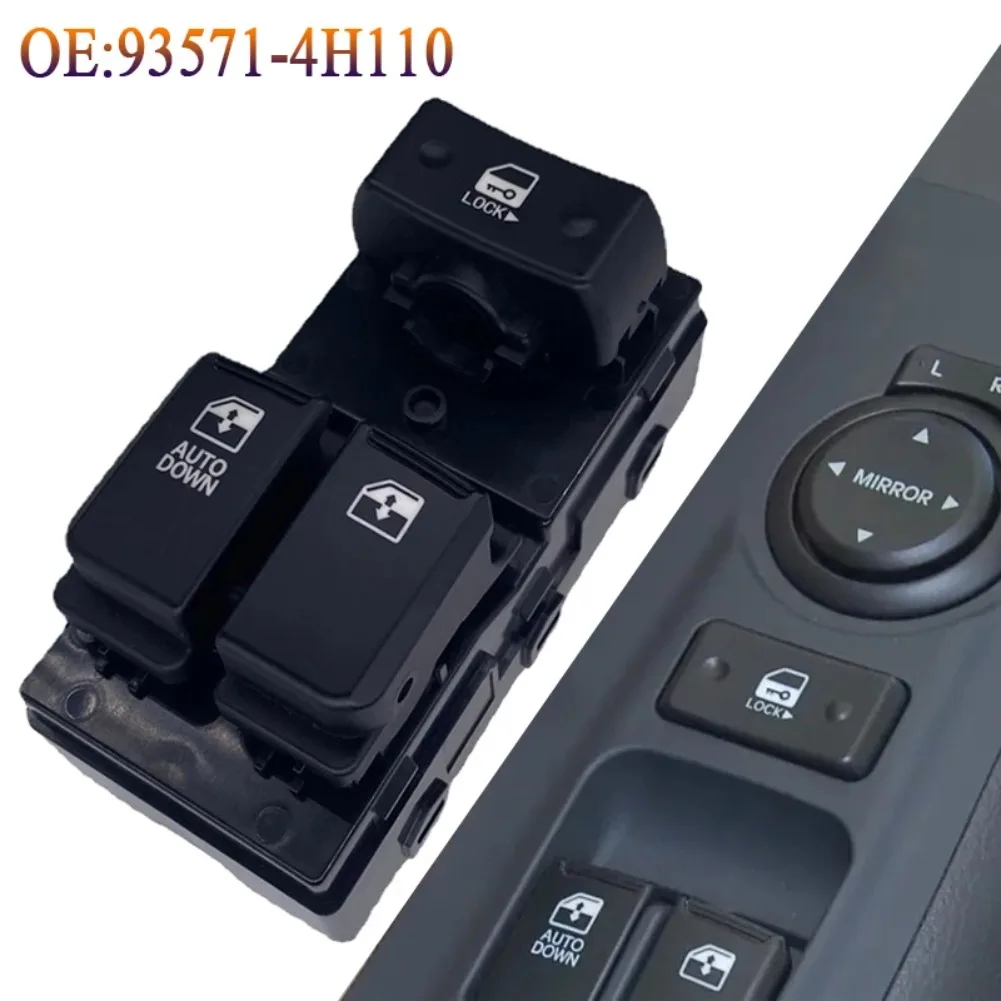 Master Electric Window Control Switch Unit Console For 2007 2008 - 2016 Hyundai H1 Starex i800 Grand iMax 935714H110 Car Parts