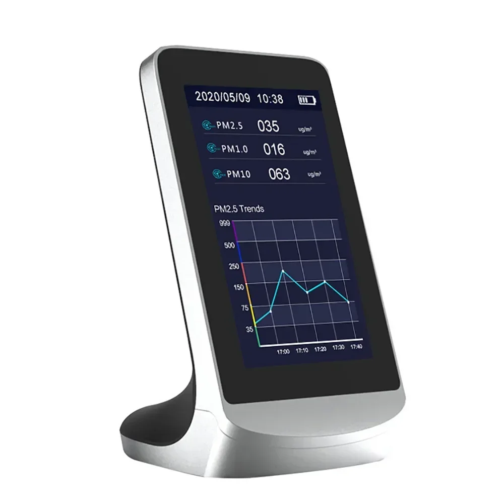high precision Air detector formaldehyde detector TVOC pm2.5 temperature and humidity detector gas analyzer