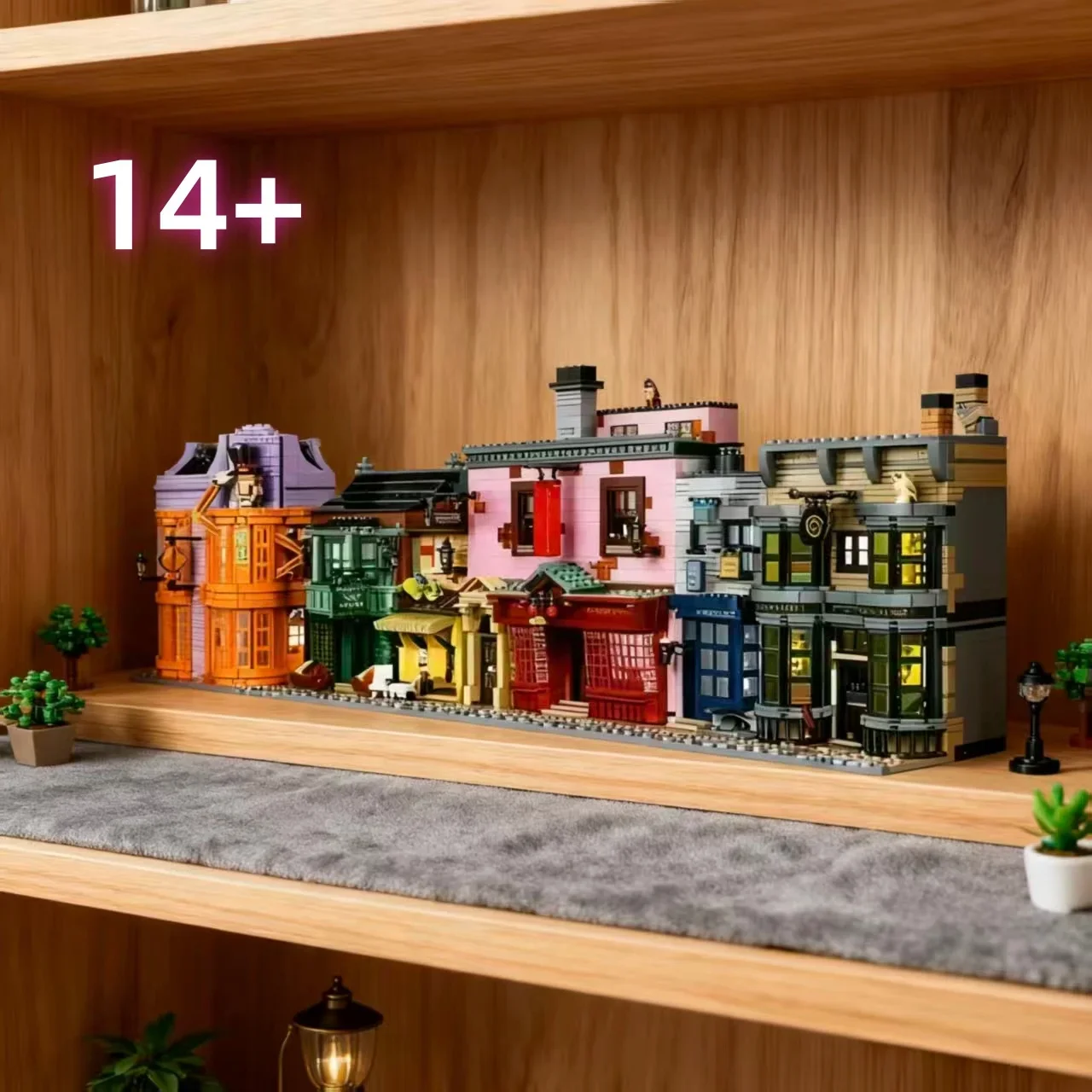 

Конструктор MOC 75978 «Диагональная улица», модель из строительных блоков, по мотивам популярного фильма, 5544 детали, игрушка для детей и взрослых, подарок на Рождество и день рождения