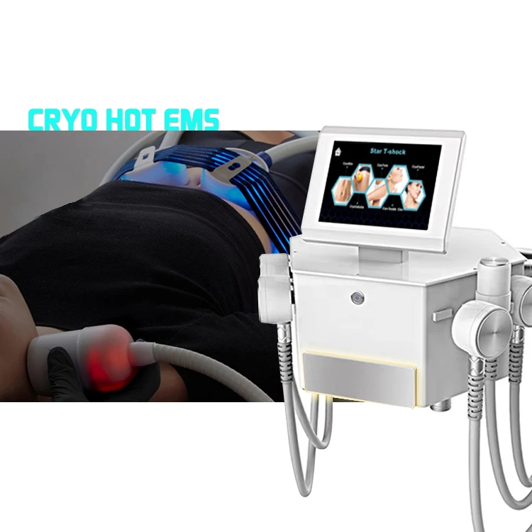 2023 CE Cryoskin 4.0 Machine Equipment EMS Cool T Shock Portable Hot And Cold Skin Tightening Weight Loss Body Slimming Machine