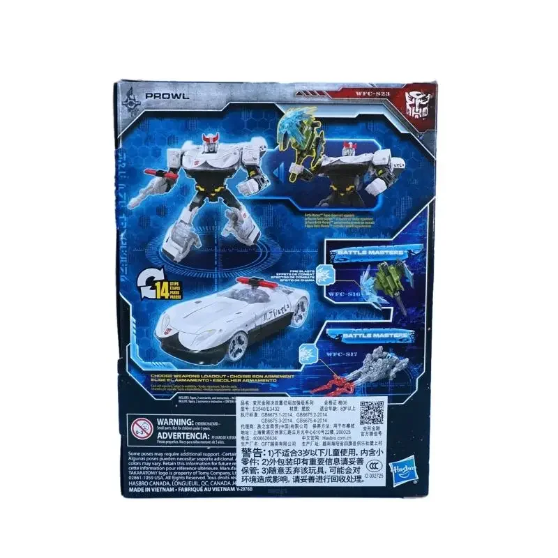 ในสต็อก TAKARA TOMY Transformers ของเล่น Siege Series WFC-S23 Prowl Action Figure หุ่นยนต์คอลเลกชันงานอดิเรกของเล่นเด็ก