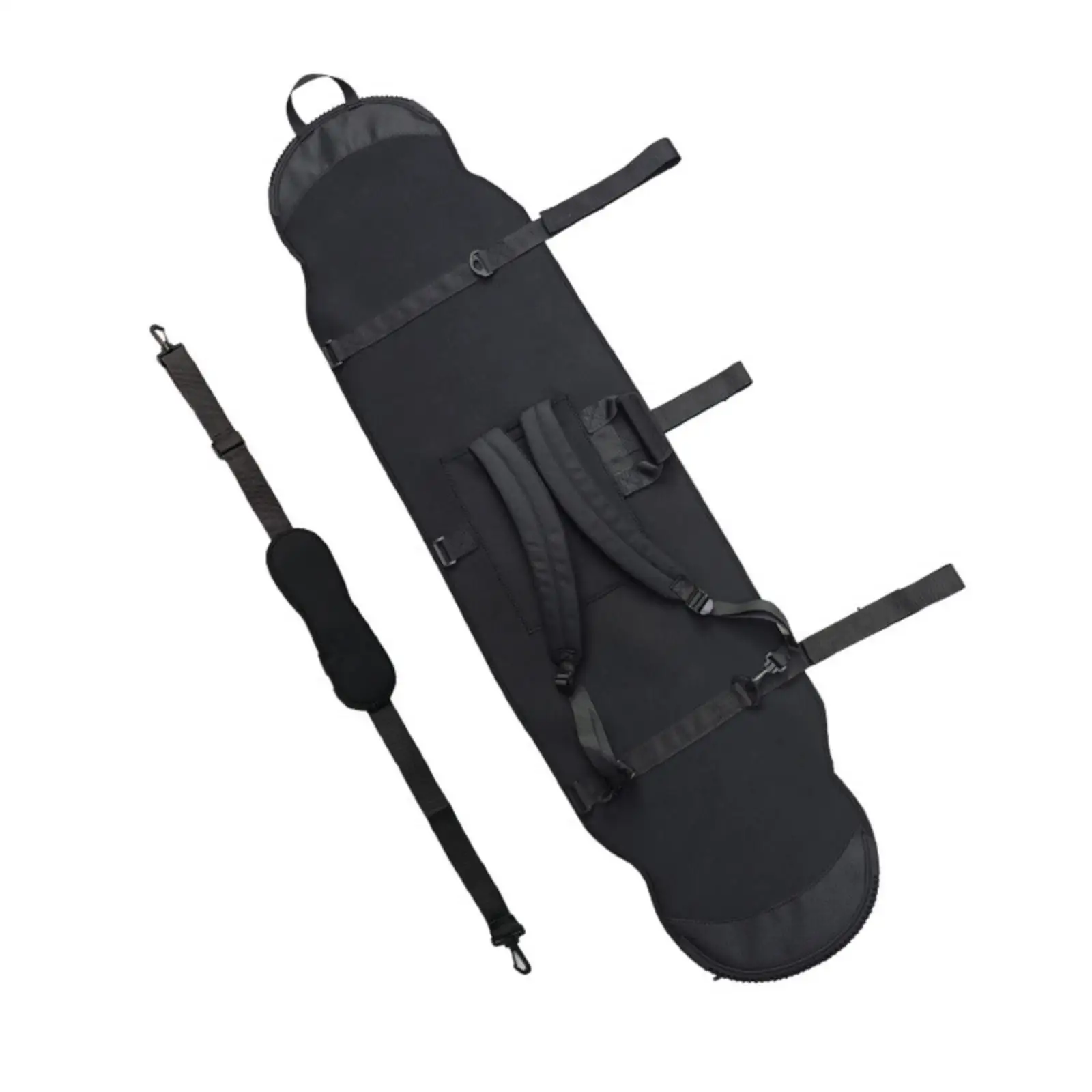 Snowboard Travel Bag with Backpack Straps Water-Resistant Waterproof Snowboard Bag with Rubber Shells Portable Long-Lasting