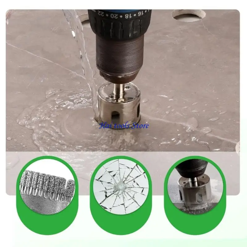 X37E Verstellbare Basis mit zwei Saugnäpfen und 15-teiligem Stahlschneideausrüstungssatz 6 50 mm – Detail 10