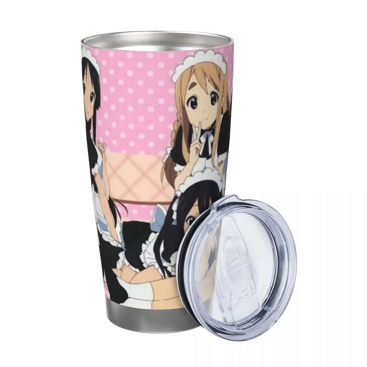 Japanese Anime K-On! 20oz Stainless Steel Insulated Thermal Coffee Car Cup Cold Hot Mugs Vacuum Flask