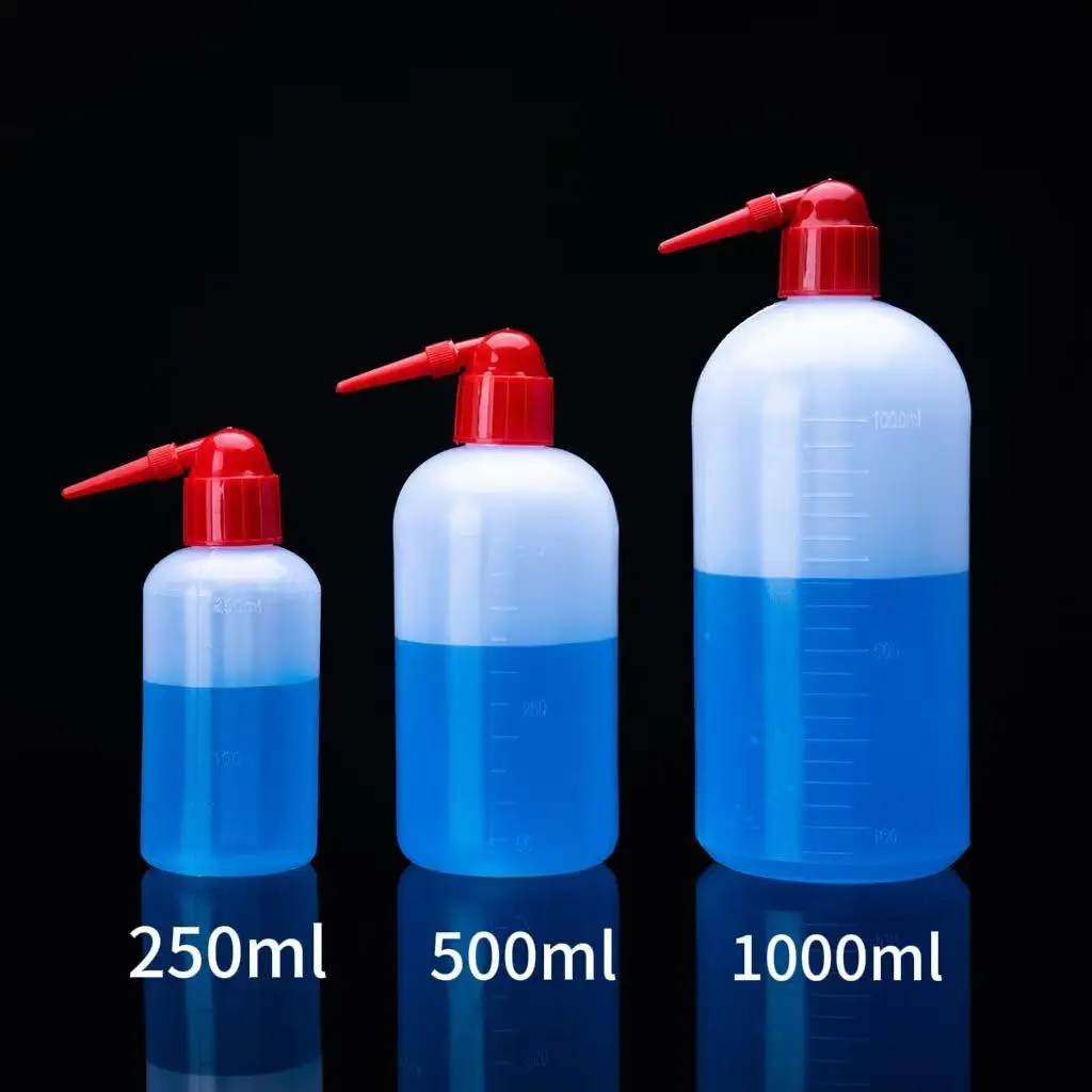 1Pc 250/500ml Plastic Tattoo Spray Bottle Lab Safety Wash Bottles Tattoo Squeeze Bottle Tattoo Accessories Microblading Supplies