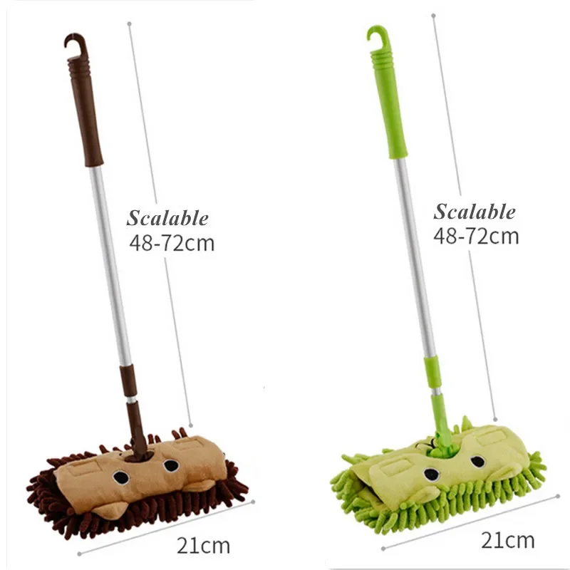 Kinder Dehnbare Bodenreinigungswerkzeuge Mopp Besen Kehrschaufel Spielhaus Geschenk Kinder Mini Kehrhaus Reinigungsspielzeug