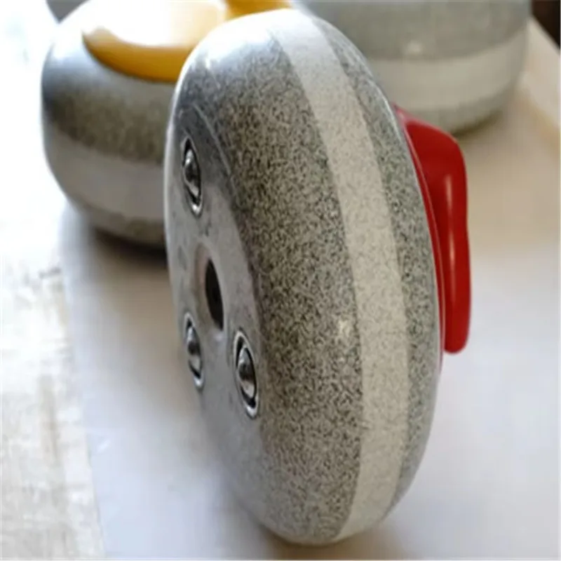 Mobile Artificial Ice Rink Curling Board with Curling Stones for Club