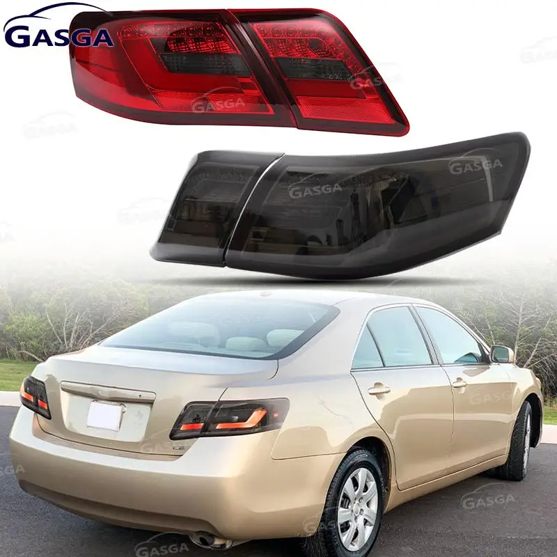 

Для Toyota Camry 2007 2008 2009 2010 2011 светодиодные задние фонари в сборе, задние задние фонари, указатели поворота, DRL, стоп-сигналы, автомобильные аксессуары