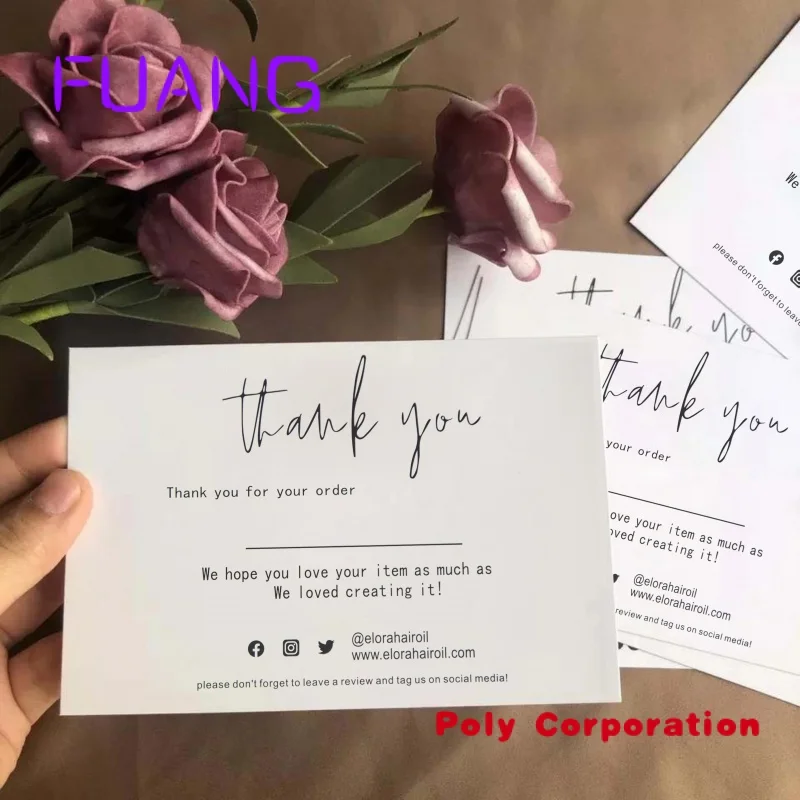 

Custom FORTE High quality Luxury custom metallic foil logo business card/postcard/wedding card/thank you card