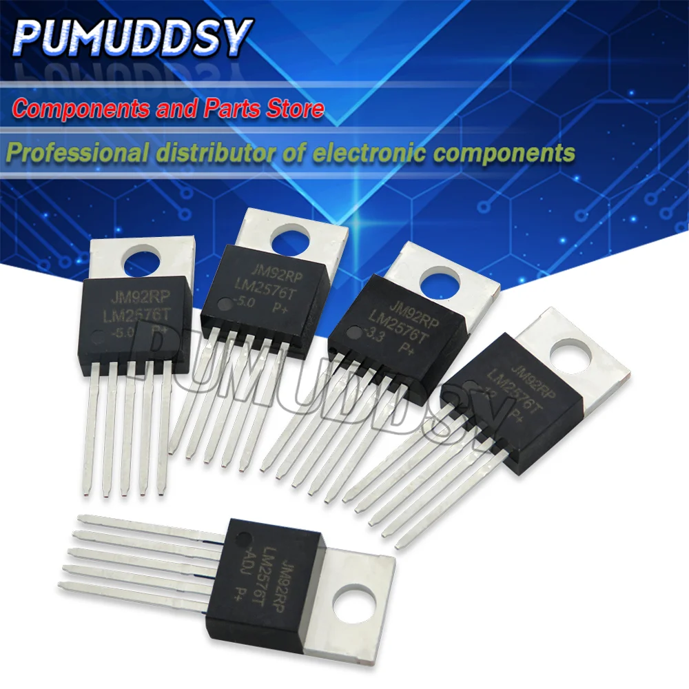 10PCS LM2576T-ADJ LM2596T-3.3 LM2596T-ADJ LM2575T-5.0 LM2575T-ADJ LM2576HVT-ADJ LM2576T-12 LM2576T-5.0 TO-220