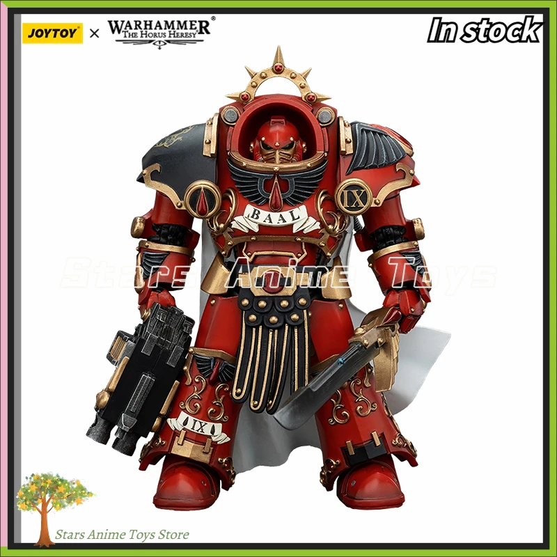 

Оригинальная фигурка JOYTOY 1/18 Warhammer The Horus Heresy Blood Angels Legion Praetor in Tartaros Terminator Armour Model