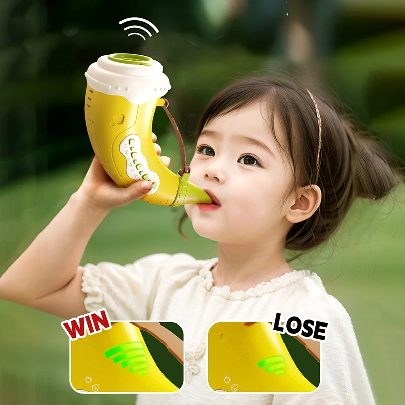 30-Sound Animal Party Whistle Simulation Creativity Lung Capacity Exerciser With Straps Interactive Kids Instrument Musical Toy