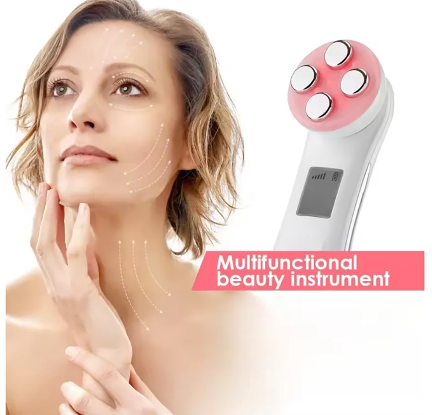 

2026 Mini for Face Skin LED Rejuvenation Wand Face Skin Care Massage Beauty Device,Facial Beauty Massager Rechargeable