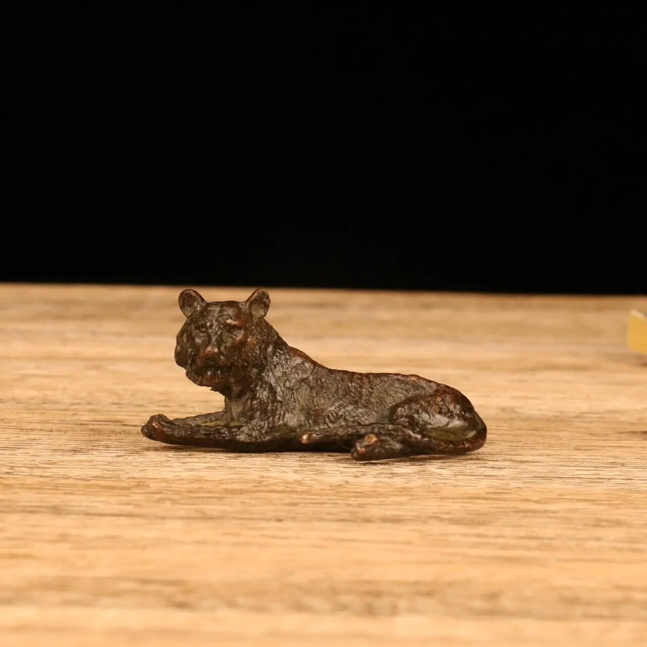 

Collection of Chinese Ancient Bronze Little Tiger Statue Ornaments