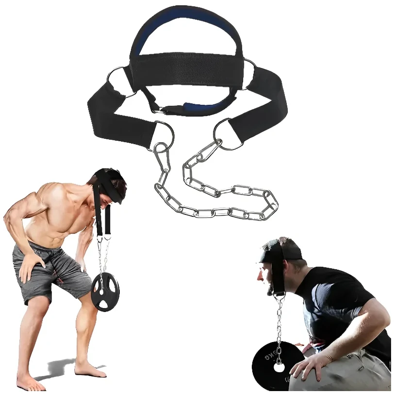 

Head Neck Training Harness Body Strengh Exercise Cervical Spine Strap Adjustable Power Gym Fitness Weight Bearing Cap