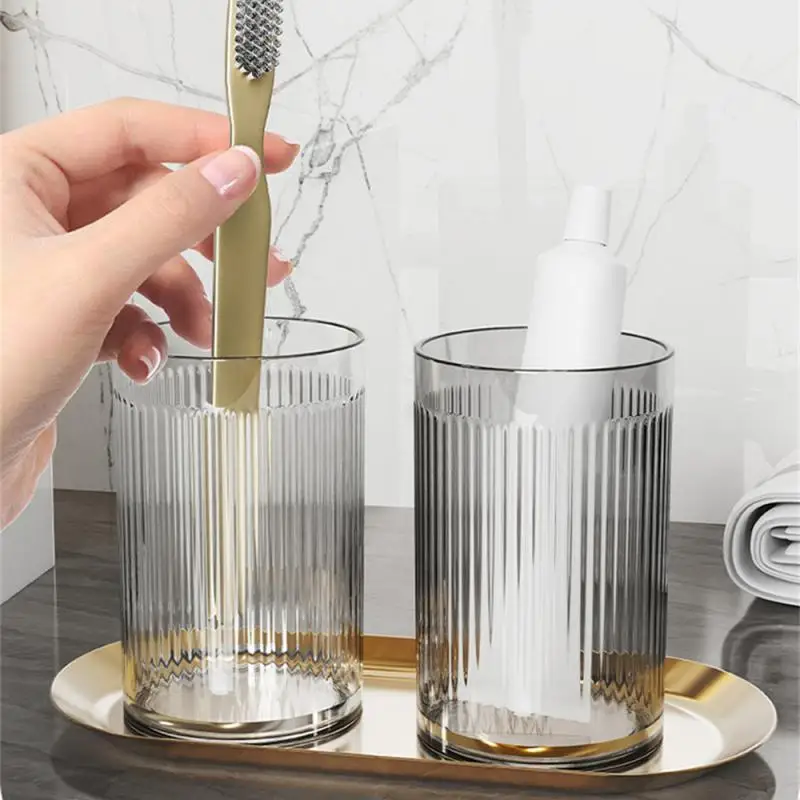 Toothbrushing Cup Couple Washing Cup Toothbrush Cup Household Tooth Cup Toothpaste Mouthwash Tooth Bathroom Accessories