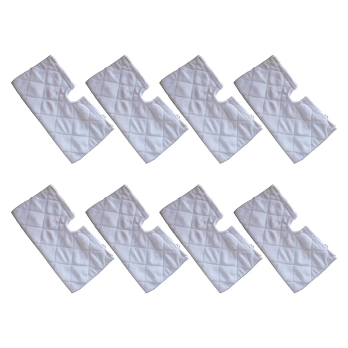 8PCS Reusable Steam Mop Replacement Pads for S3500 Series /S3501/S3601/ S3550 /S3801 /S3901 /SE450/ S3601D /S3901D