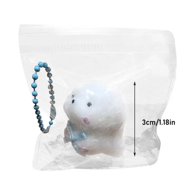 Jouet doux Fidgets Squish Squish chien presser pendentif Animal Fidgets lente augmentation anti-Stress Animal chien soulager le Stress jouet