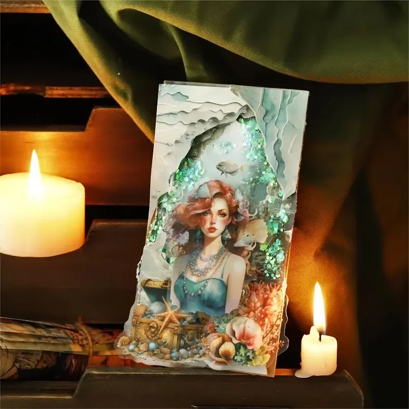 30 قطعة كسر الأوهام الخيال كتيب الكتابة الدفاتر الغابات الجان ديزي جزيرة حزمة سجل القصاصات 170*116 مللي متر المواد ورقة